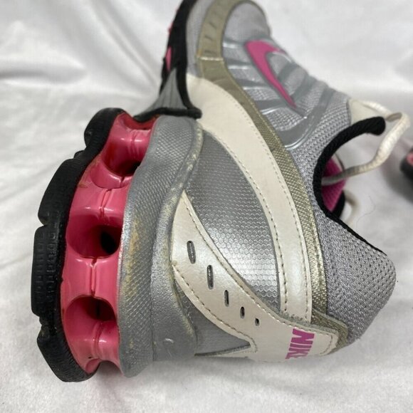 Nike REAX RUN 3 Athletic SHOES SNEAKERS~Women Size 9~Silver Pink 324845-061 - Picture 14 of 16